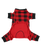  Bear Cheeks Plaid Dog Onesie Flapjack 