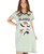  Alaska Wildlife Women's V-neck Nightshirt 