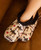  Chocolate Moose Cream Fuzzy Feet Slipper 