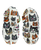  Cattitude Cat Fuzzy Feet Slipper 