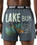  Lake Bum Men's Funny Boxer 