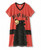  Bear Hug Pink Women's V-neck Nightshirt 