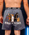  Beware of the Force Blue Men's Funny Boxer 