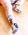  Moose Hug Purple Infant Sock 