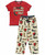  Long To Be Around You Women's Regular Fit Dog Red PJ Set 