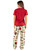  Long To Be Around You Women's Regular Fit Dog Red PJ Set 