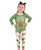  Moose Hug Kid's Long Sleeve Green Pajamas 