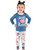  Hogs & Kisses Kid's Long Sleeve Blue PJ's 
