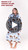  Don't Moose With Me Blanket Hoodie 