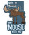  Blue Don't Moose With Me LazyOne Sticker 
