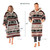  Buffalo Fair Isle Blanket Hoodie 