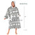  Nordic Bear Blanket Hoodie 