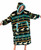  Horse Fair Isle Blanket Hoodie 