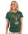  Lights Out Green Women's Regular Fit PJ Tee 