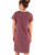  Queen Bee Purple Women's V-neck Nightshirt 