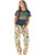  Vintage Camping Women's Regular Fit PJ Set 