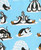  Out Cold Penguin Kid's Long Sleeve PJ's 