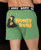  Honey Buns Men's Bear Funny Green Boxer 