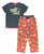  Trophy Wife Dark Blue Deer Women's Regular Fit PJ Set 