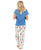  Maine Women's Regular Fit PJ Set 