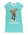  Sass-Quatch Women's V-Neck Nightshirt 