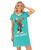  Sass-Quatch Women's V-Neck Nightshirt 
