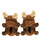  Cozy Moose Critter Slippers 