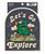  Let's Go Explore LazyOne Sticker 