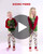  Lights Out Kid's Long Sleeve Reindeer PJ's 