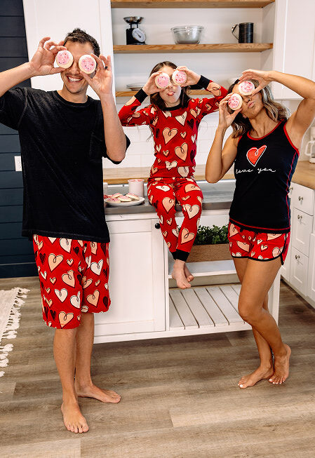 hearts family matching