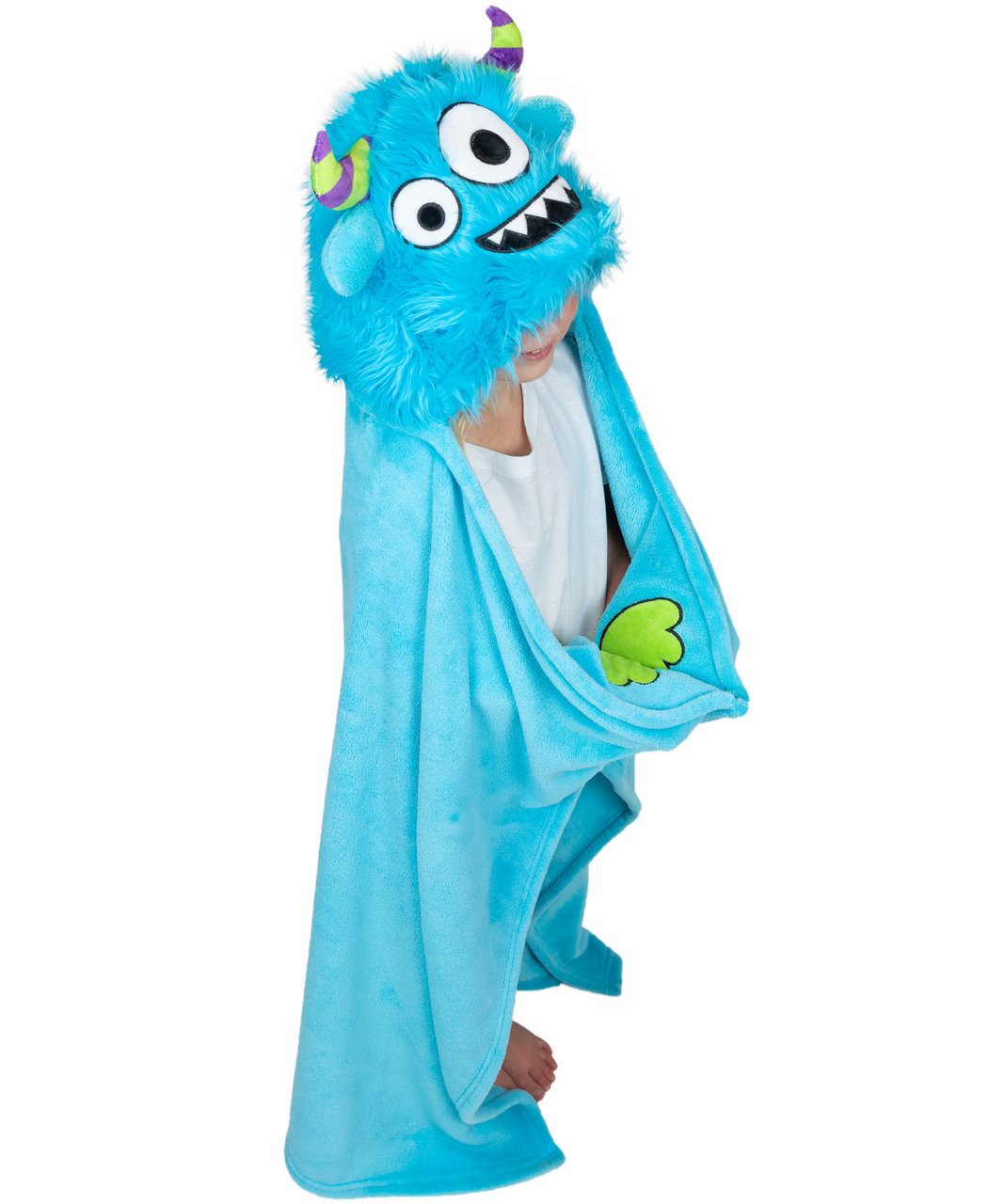 Best Brands INC Monster Inc. Kids Hooded Throw Blanket Super Soft! -  AbuMaizar Dental Roots Clinic