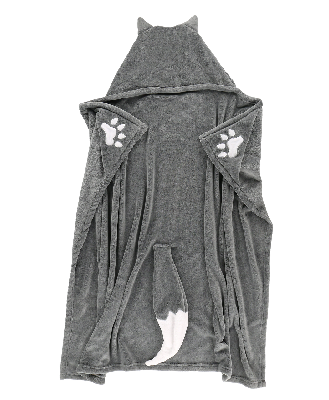 Wolf sales hooded blanket