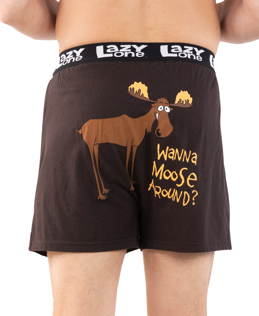 Don't Moose With Me Men's Funny Boxers