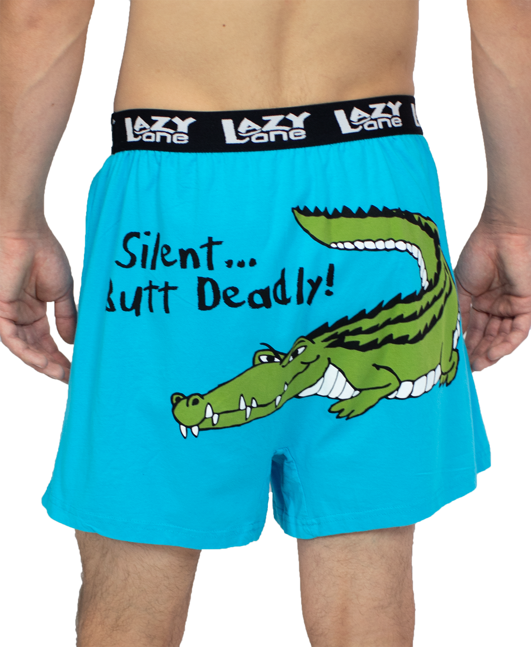 Silent Crocodile Boxer | LazyOne
