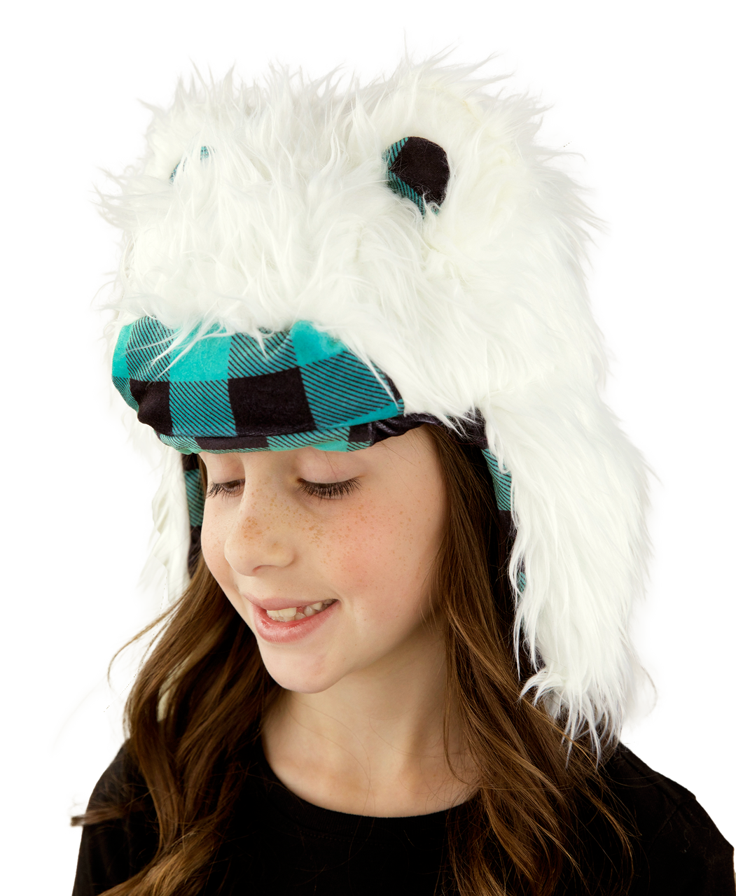 LazyOne Critter Cap Hat for Kids and Adults, Unisex Winter Hats, Yeti