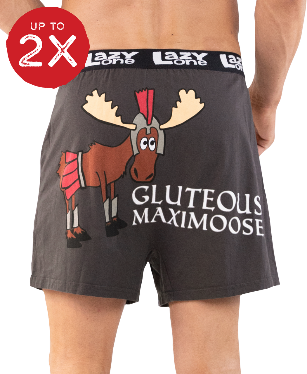 Gluteous Maximoose, Men's Funny Boxer