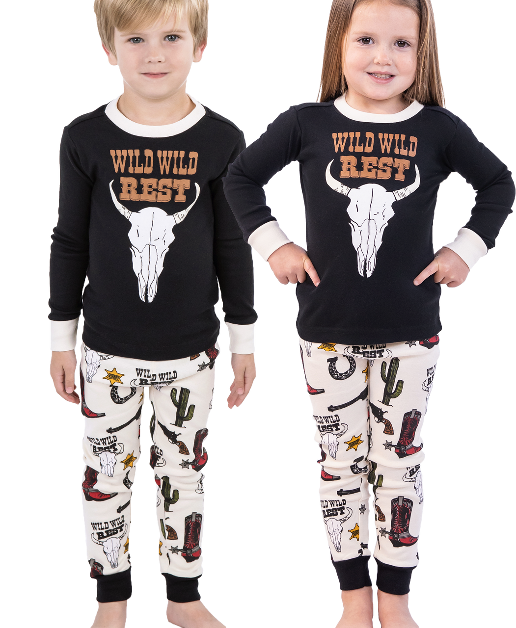 Lazy One Kid's Cat's Pajamas Long Sleeve PJ Set