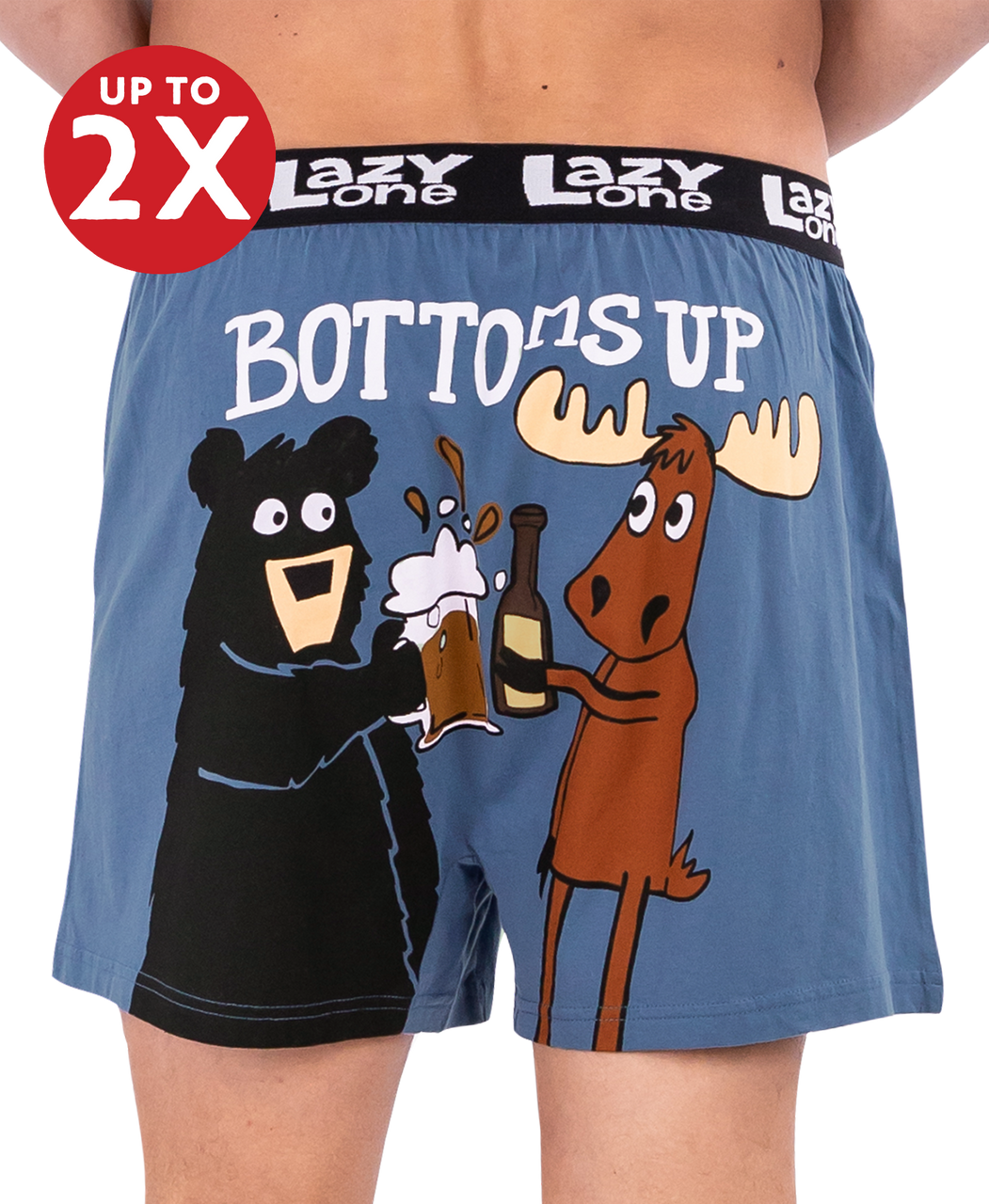 Bear Bum Boxers  Shop Funny Mens Boxers