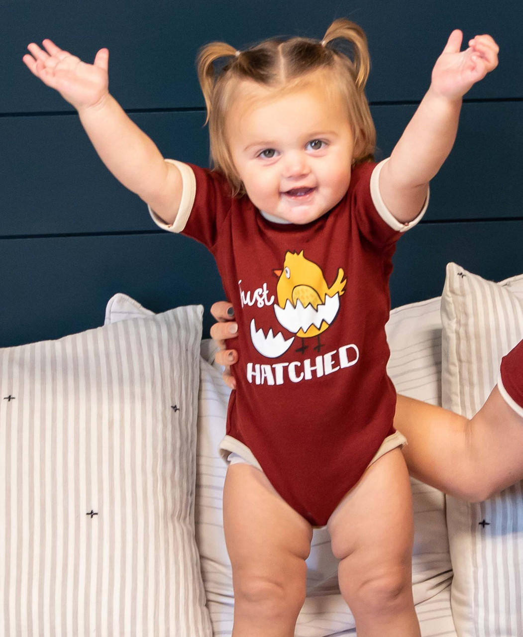 Just Hatched Chicken Infant Creeper Onesie