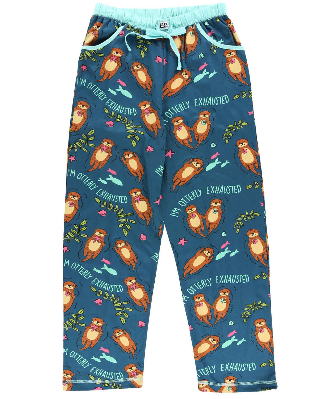 Otterly Exhausted Women's Pajama Pant - Forests, Tides, and Treasures