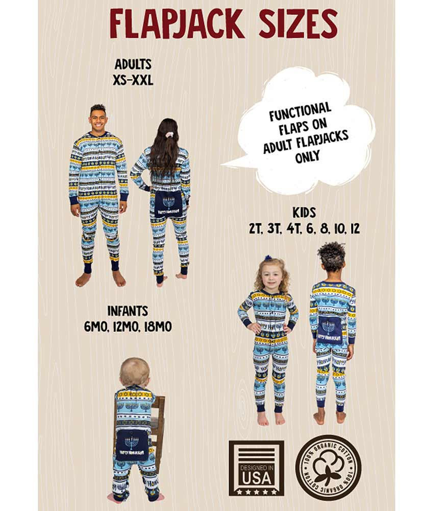 Hanukkah family pajamas