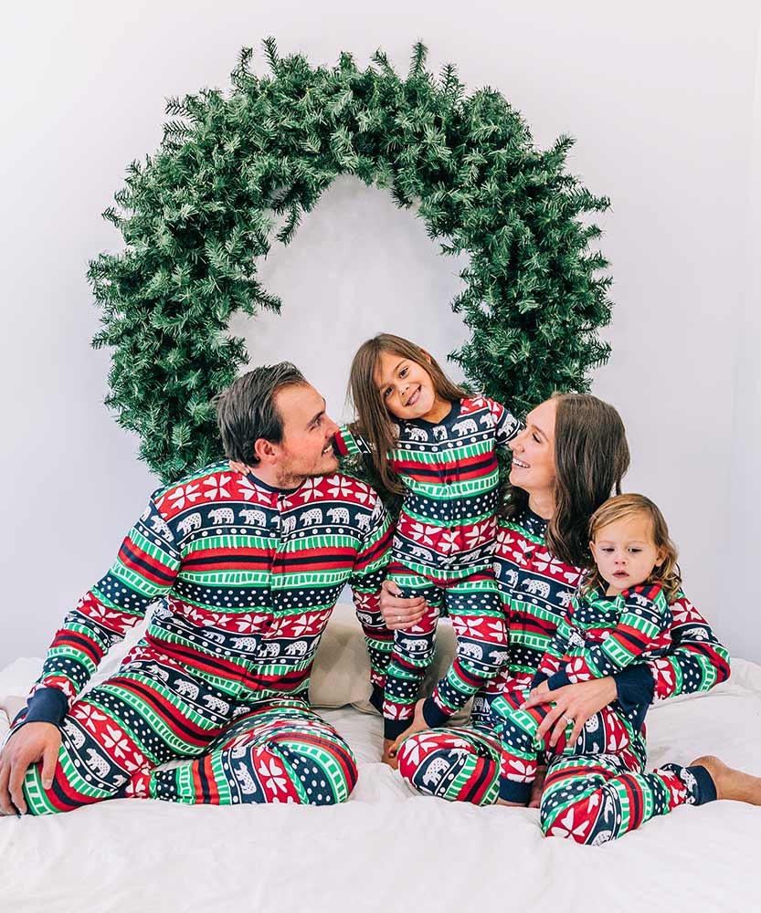 VREWARE christmas clothes for family happy new year pajamas lazy ones  pajamas matching outfits fall mommy and me pajamas