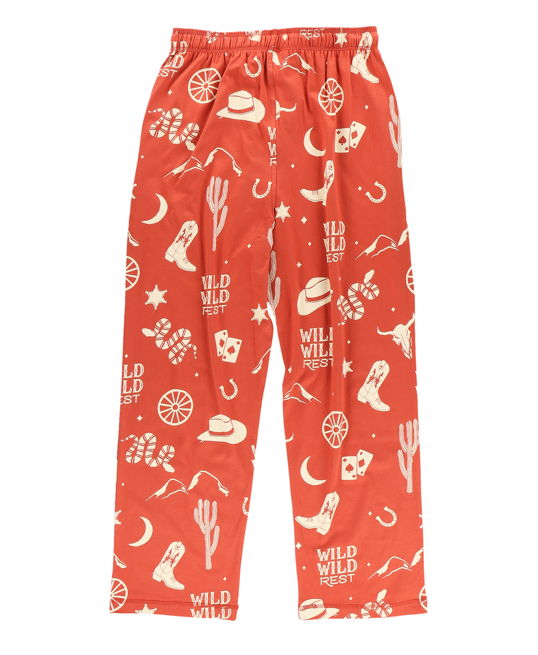 Wild Wild Rest Men s Orange PJ Pant