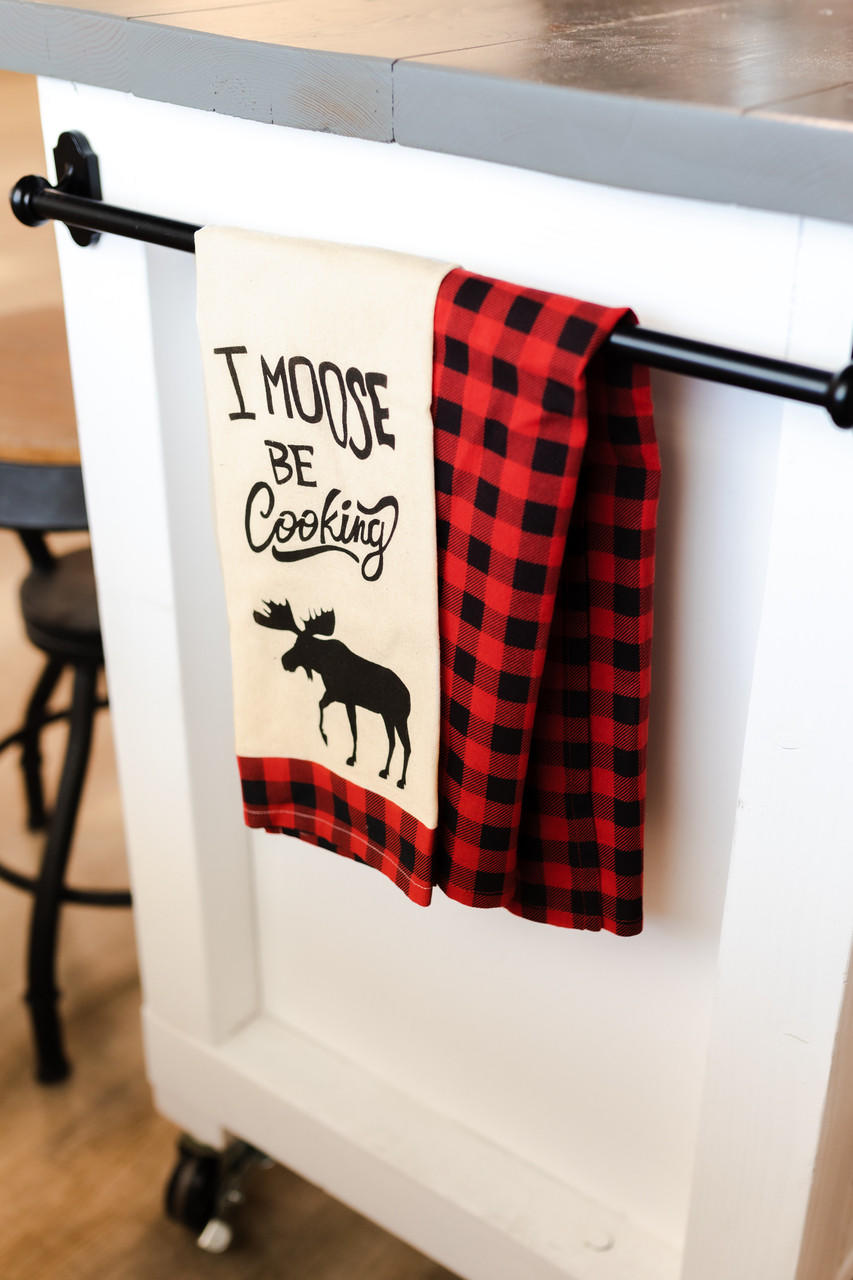 I Moose Be Cooking Tea Towel — Polar Bear Gifts