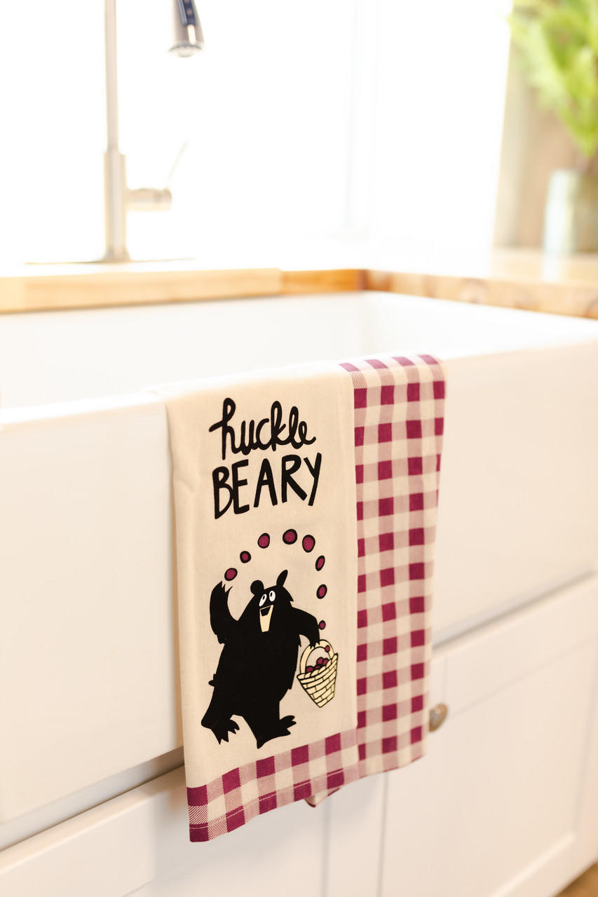 Making A Moose In The Kitchen Tea Towel — Polar Bear Gifts