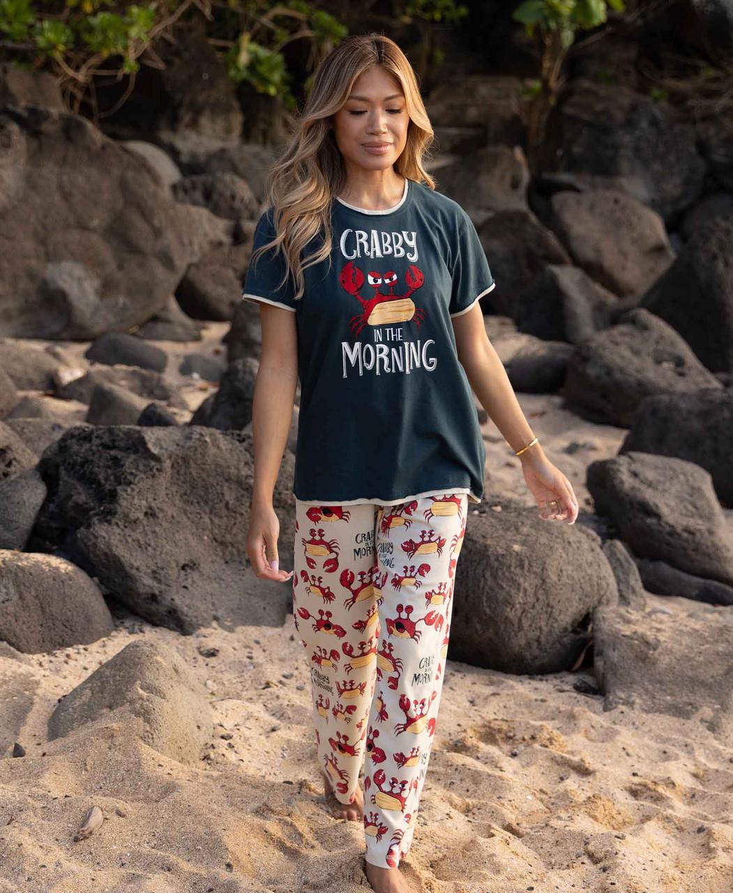 Feeling Crabby S/S Bamboo Pajama Set