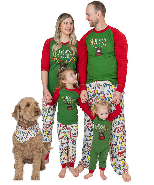 LazyOne Christmas Car PJ Set