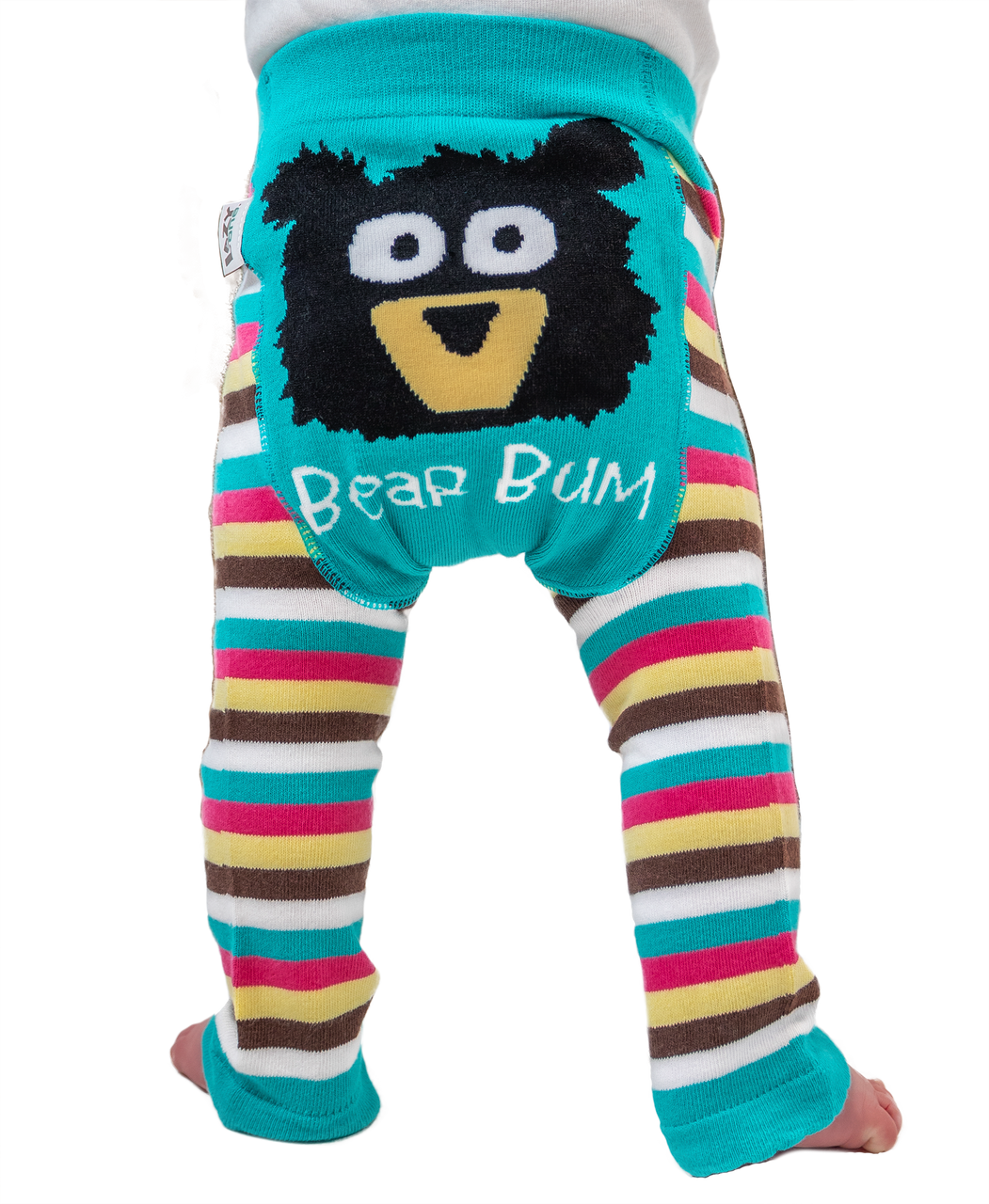 Bear Bum Baby Tights - Little Blue House CA