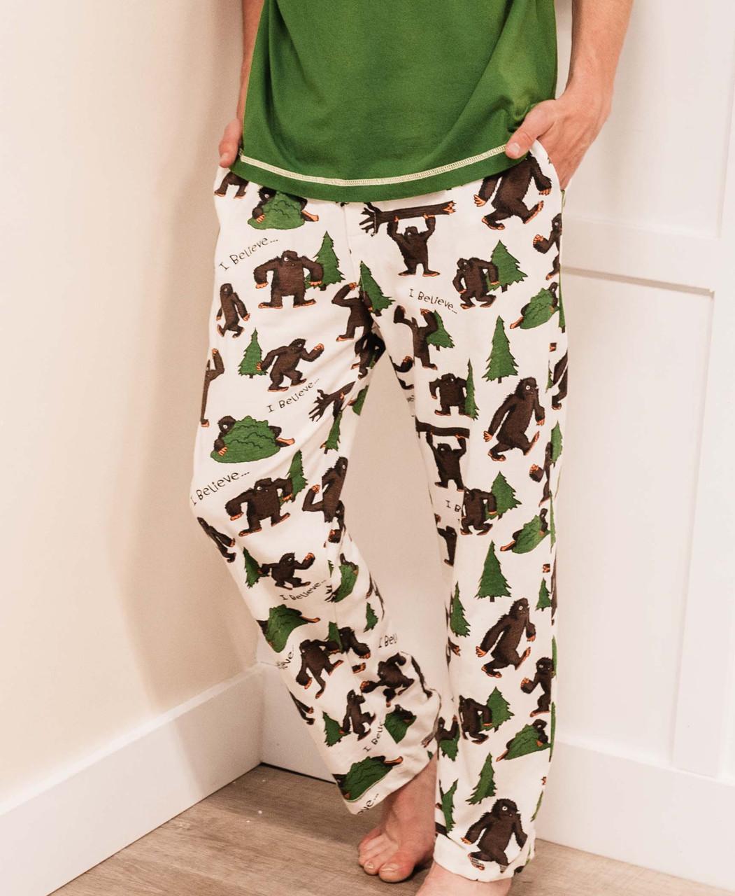 CafePress Bigfoot I Believe Pajamas Womens Novelty PJ Sleepwear At Women’s Clothing Store