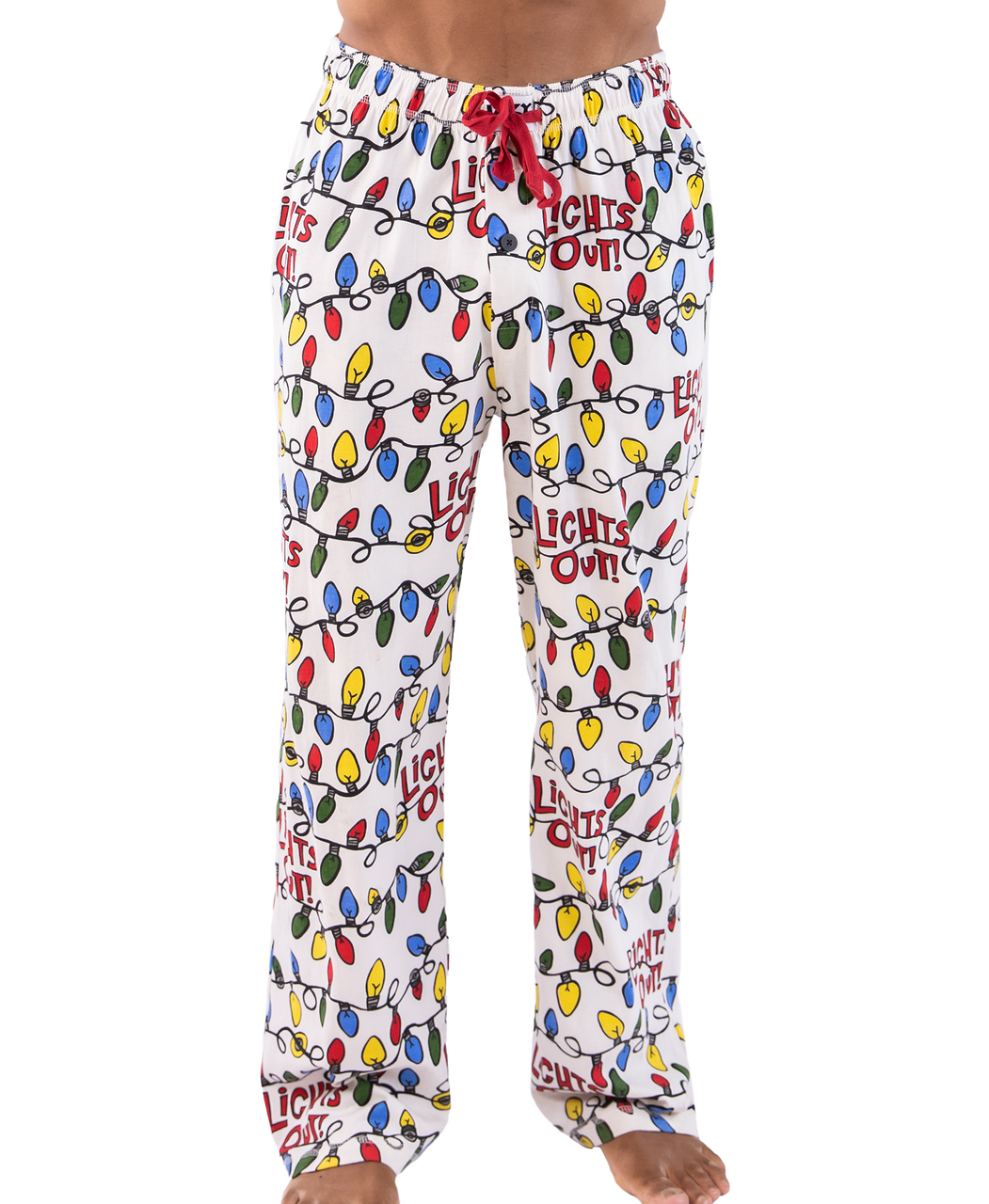 LazyOne Animal Pajama Pants for Men, Male Pajamas, Out Cold Penguin